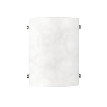 10" Tall Wall Sconce with Resin Alabaster Shade - ADA Compliant