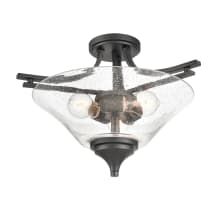Natalie 3 Light 19" Wide Semi-Flush Ceiling Fixture