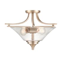 Natalie 3 Light 19" Wide Semi-Flush Ceiling Fixture
