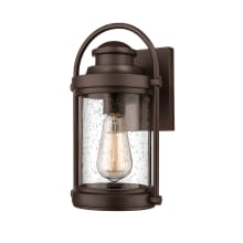 Single Light 13" Tall Outdoor Wall Sconce