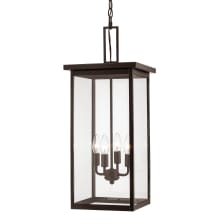 Barkeley 4 Light 11" Wide Outdoor Pendant