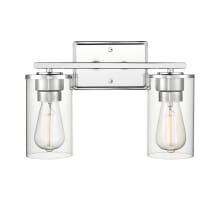 Verlana 2 Light 14" Wide Bathroom Vanity Light