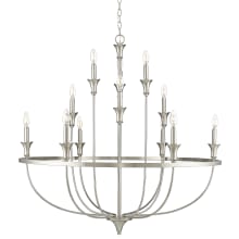 Emery 12 Light 40" Wide Taper Candle Style Chandelier