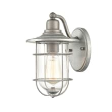 11" Tall Outdoor Wall Sconce