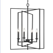 Nellis 4 Light 26" Wide Taper Candle Pendant