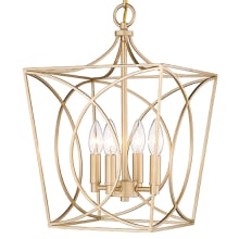 Tracy 4 Light 12" Wide Taper Candle Style Chandelier