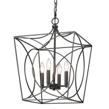 Tracy 4 Light 16" Wide Taper Candle Style Chandelier