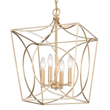 Tracy 4 Light 16" Wide Taper Candle Style Chandelier