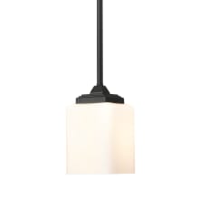 Eddison 4" Wide Mini Pendant with Frosted Opal Shade