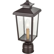 Eldrick 14" Tall Outdoor Single Head Post Light