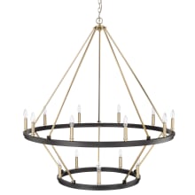 Carruth 15 Light 45" Wide Taper Candle Style Chandelier