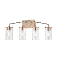 Beverlly 4 Light 28" Wide Bathroom Vanity Light