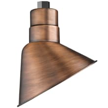 RLM 1 Light 10" Wide Outdoor Angle Cone Shade