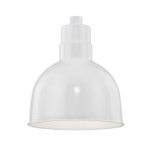 RLM 1 Light 10" Wide Outdoor Dome Shade