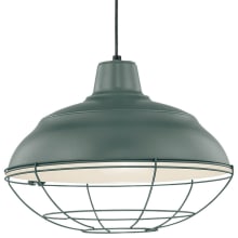 RLM Single Light 17" Wide Pendant