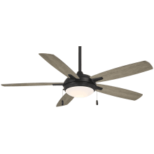 Lun-Aire 54" 5 Blade Indoor LED Ceiling Fan