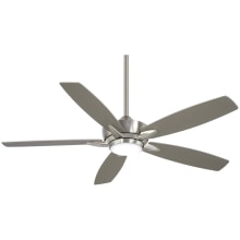 Kelvyn 52" 5 Blade Indoor CCT LED Ceiling Fan with Remote Included
