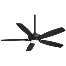 Kelvyn 52" 5 Blade Indoor CCT LED Ceiling Fan with Remote Included