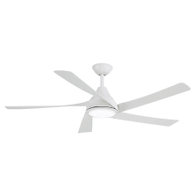 Transonic 56" 5 Blade Indoor LED Ceiling Fan with Remote Control