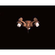 3 Light Renaissance Ceiling Fan Light Kit