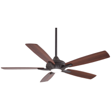 Dyno 52" 5 Blade Indoor LED Ceiling Fan with Remote Included