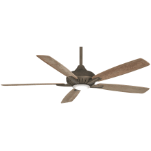 Dyno XL 60" 5 Blade Indoor Smart LED Energy Star Ceiling Fan with Remote Included