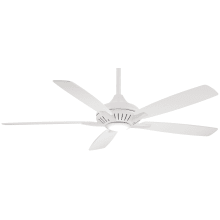 Dyno XL 60" 5 Blade Indoor Smart LED Energy Star Ceiling Fan with Remote Included