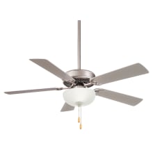 Contractor II Uni-Pack 52" 5 Blade 2 Light LED Bowl Indoor Ceiling Fan