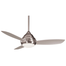 Concept I 52" 3 Blade Indoor / Outdoor LED Ceiling Fan with Wall Control Included
