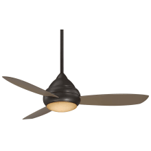 Concept I 52" 3 Blade Indoor / Outdoor LED Ceiling Fan with Wall Control Included