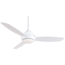 Concept I Wet 58" 3 Blade Indoor / Outdoor LED Ceiling Fan with Wall Control Included