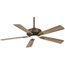 Contractor Plus LED 52" 5 Blade Indoor Ceiling Fan with Remote Included