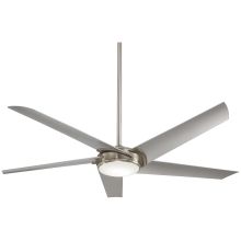Raptor 60" 5 Blade LED Indoor Ceiling Fan with Remote Included