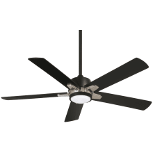 Stout 5 Blade 54" Indoor LED Ceiling Fan with Remote Control Included