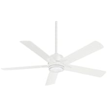 Stout 5 Blade 54" Indoor LED Ceiling Fan with Remote Control Included