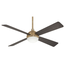 Orb 54" 4 Blade LED Indoor Ceiling Fan with Remote Included