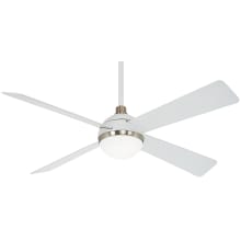 Orb 54" 4 Blade LED Indoor Ceiling Fan with Remote Included