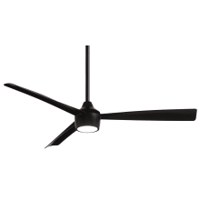 Skinnie 56" 3 Blade Indoor / Outdoor LED Ceiling Fan with Remote Control Included