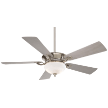Delano 52" 5 Blade Indoor Up / Down Light Indoor Ceiling Fan with Wall Control System Included
