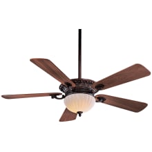 Volterra 52" 5 Blade Up / Down Light Indoor Ceiling Fan with Wall Control and LED Bulbs Included