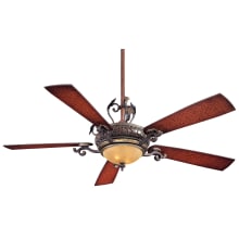 Napoli 56" 5 Blade LED Indoor Ceiling Fan with Wall Control Included
