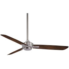 Rudolph 52" 3 Blade Indoor Ceiling Fan with Wall Control Included