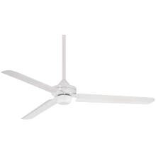Steal 54" 3 Blade Indoor Ceiling Fan with Wall Control Included