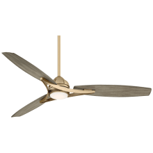 Molino 65" 3 Blade Indoor / Outdoor Smart LED Ceiling Fan with Remote Control Included