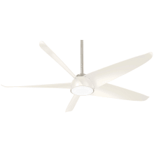 Ellipse 5 Blade 60" Indoor LED Smart Ceiling Fan with Remote Control Included