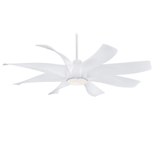Dream Star 60" 8 Blade Indoor LED Ceiling Fan with Remote Included
