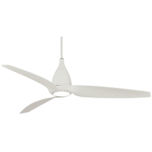 Tear 60" 3 Blade LED Indoor Ceiling Fan with Remote Included