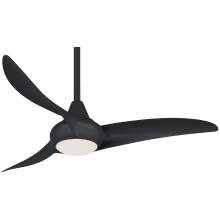Light Wave 44" 3 Blade Indoor LED Ceiling Fan with Remote Included