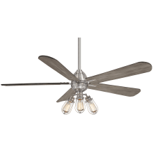 Alva 56" 5 Blade LED Bulb Indoor Ceiling Fan with Remote Included