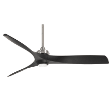 Aviation 3 Blade 60" LED Indoor Ceiling Fan with Remote Included